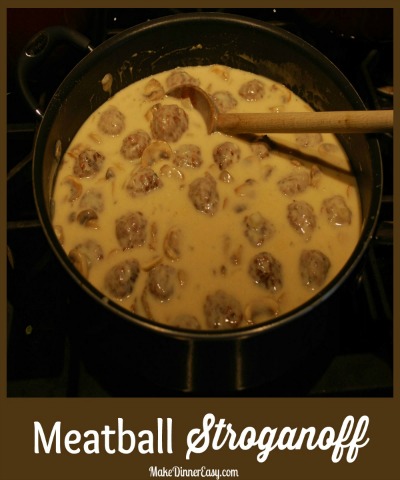 meatball stroganoff recipe