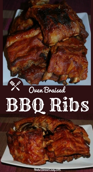 oven braised bbq ribs recipe