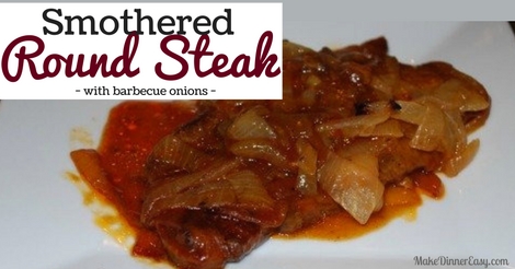 smothered round steak