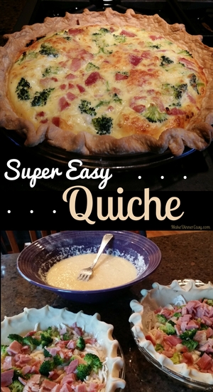 super easy quiche