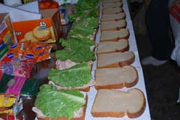 Team Sandwich Making